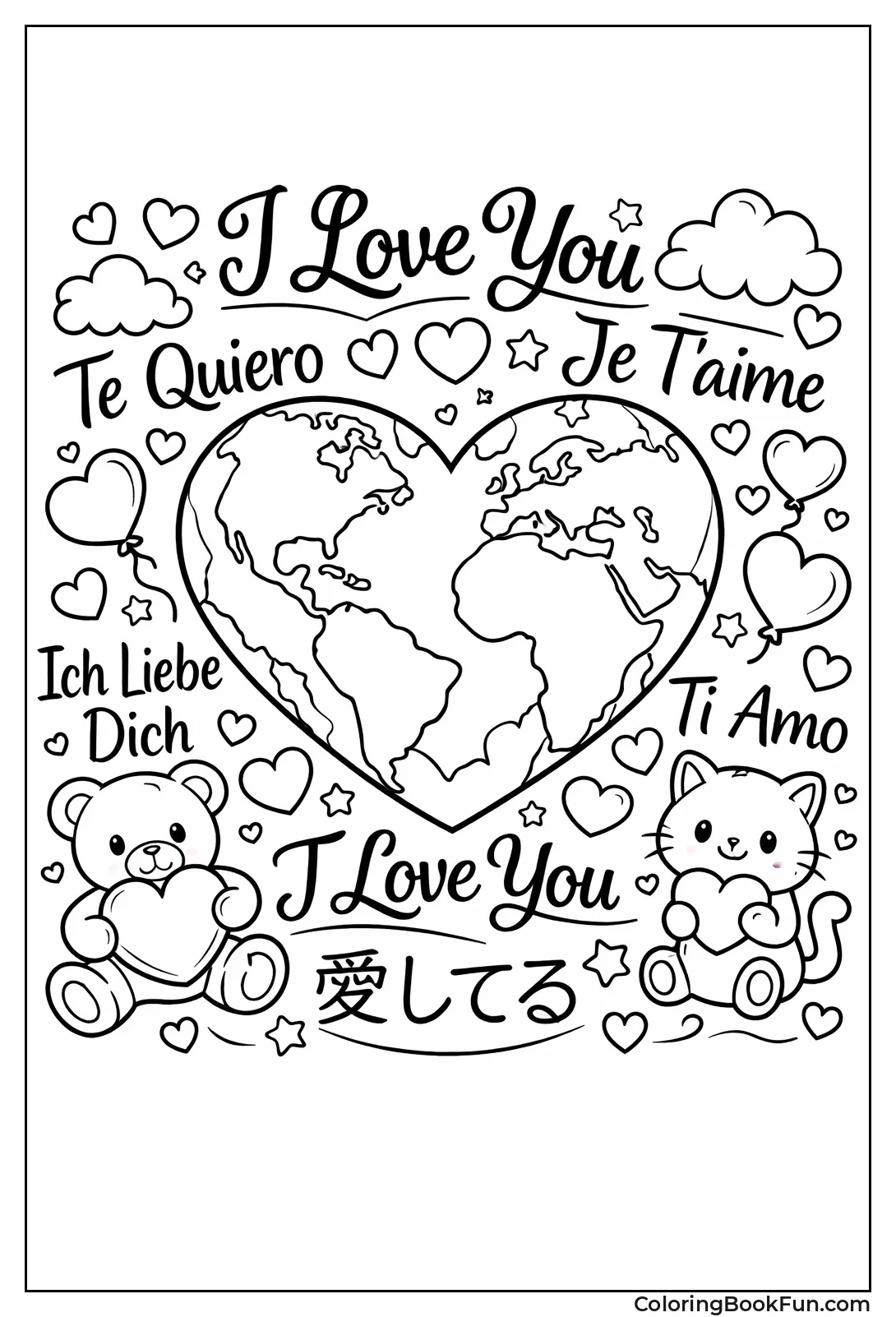Earth Heart in Many Languages