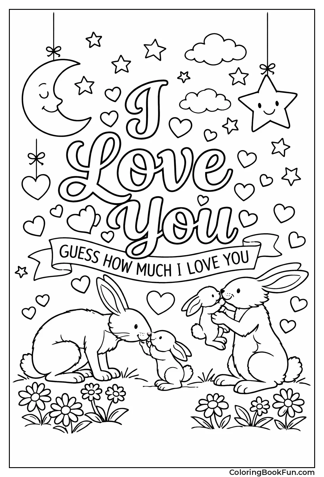 Bunnies Share Infinite Love