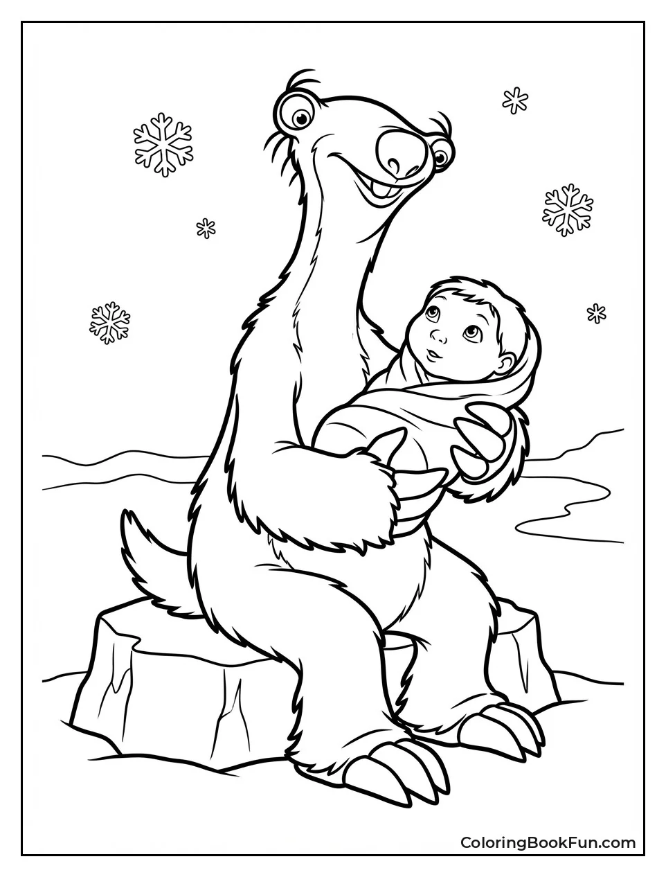 Sid Cuddles Baby Roshan