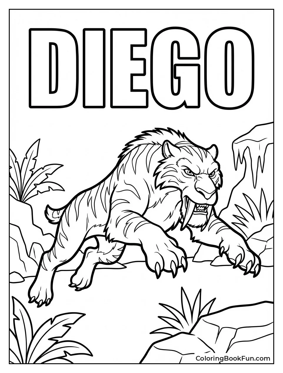 Diego Pounces Like Tiger