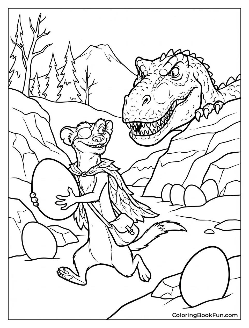 Buck Hunts Dino Eggs