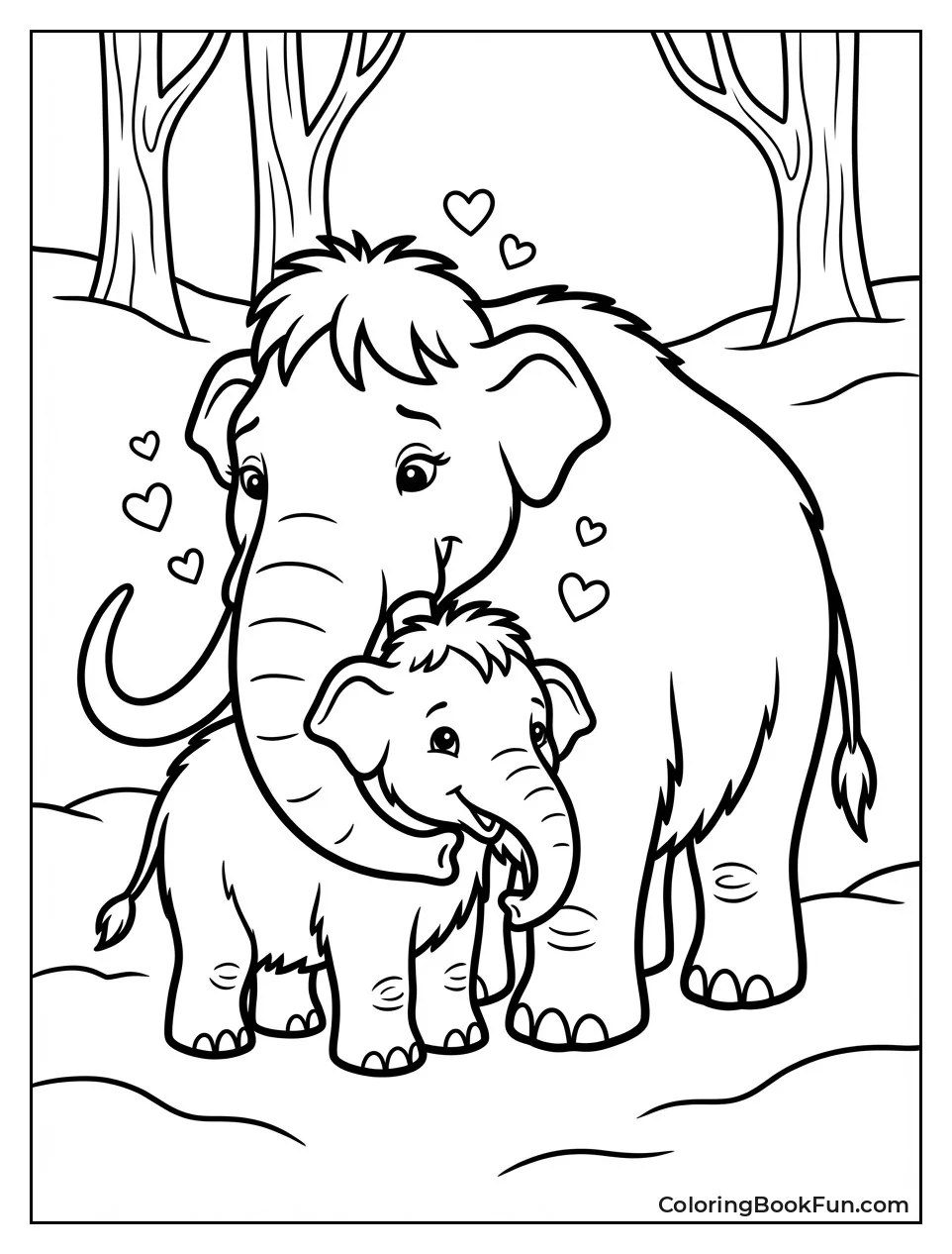 Ellie Hugs Baby Peaches