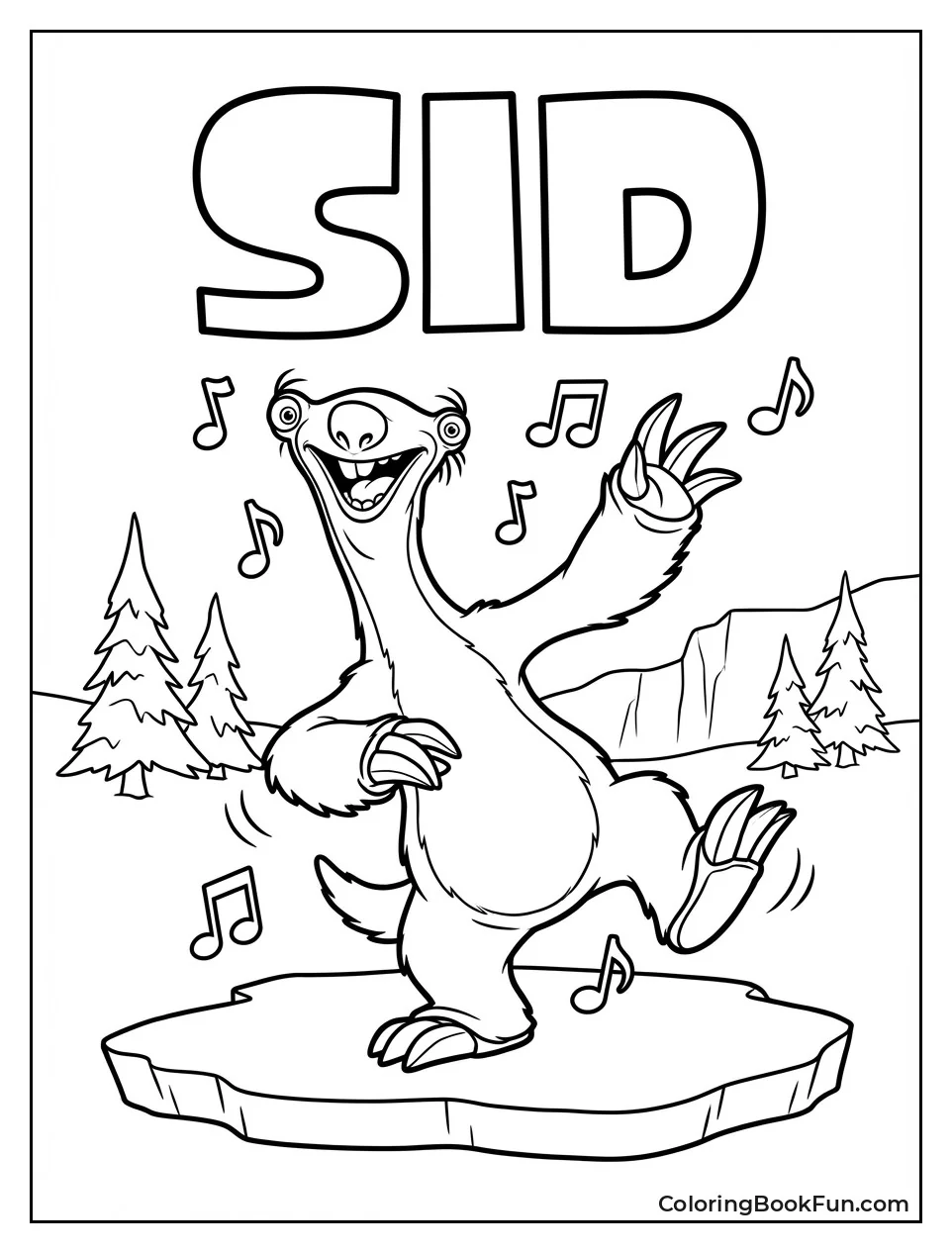 Sid Dances Goofy Shuffle