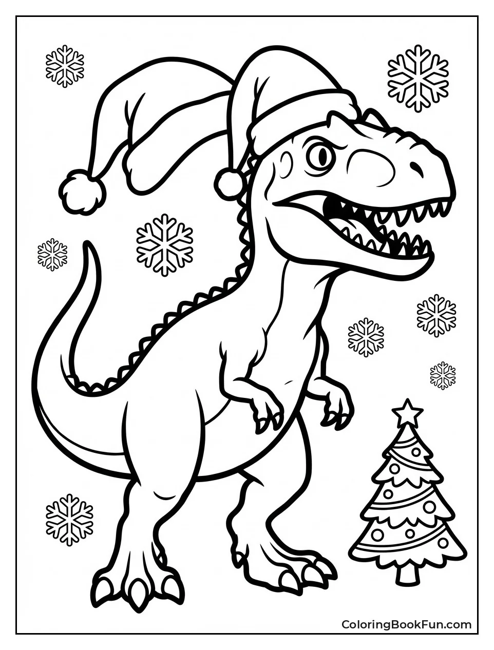Indominus Rex Wears Santa Hat