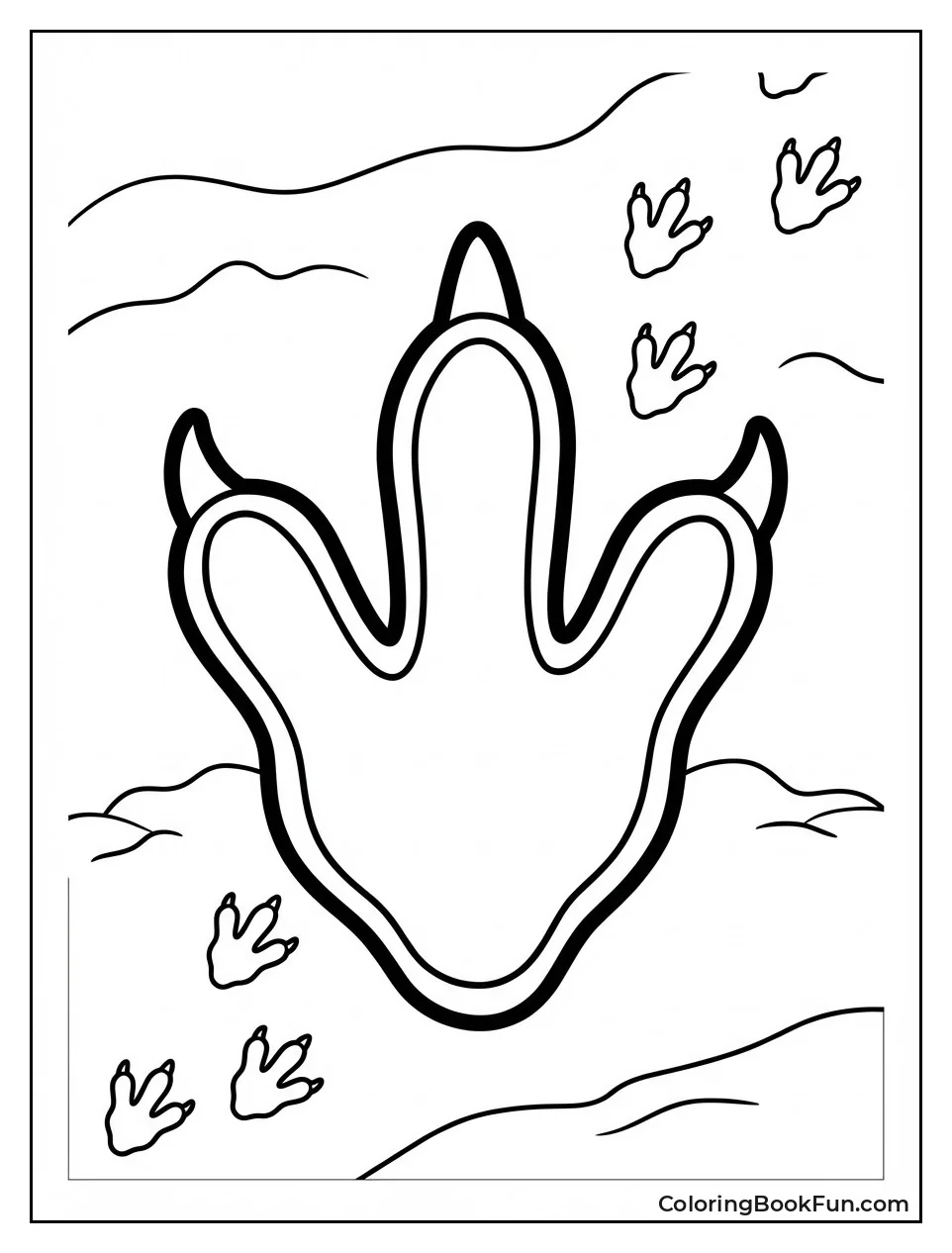 Indominus Rex Big Footprints