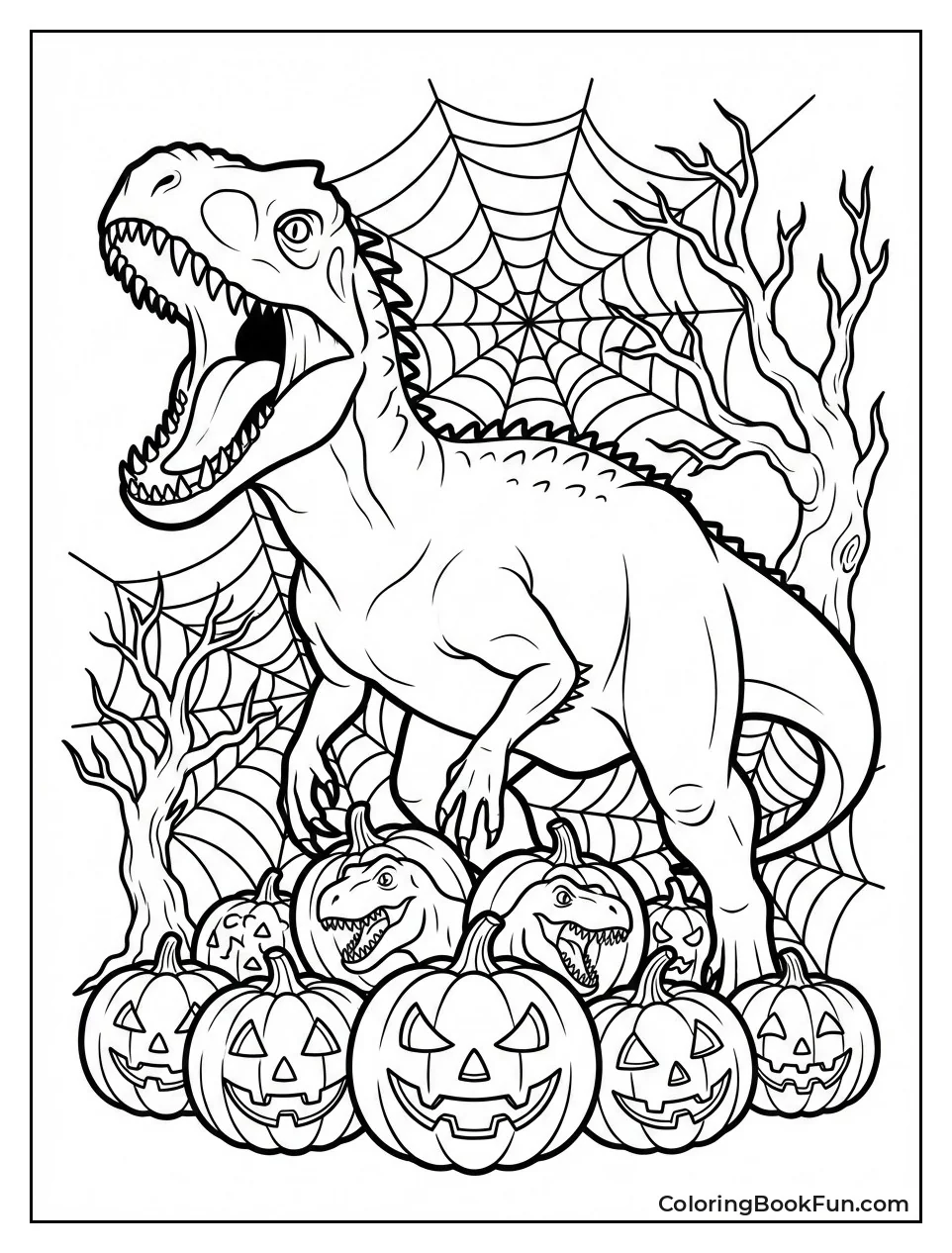 Indominus Rex Roars on Halloween