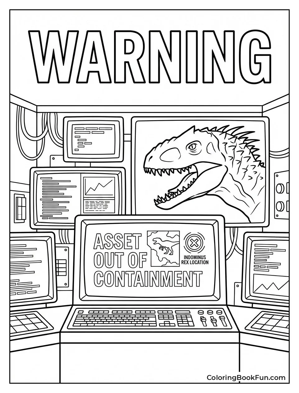 Control Room Tracks Indominus