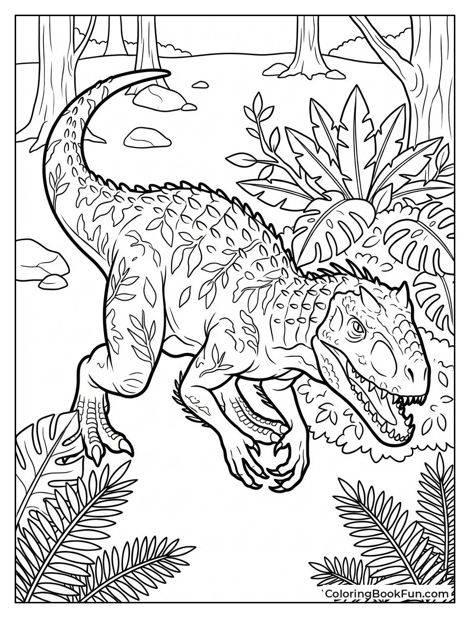 Indominus Rex Masks its Heat