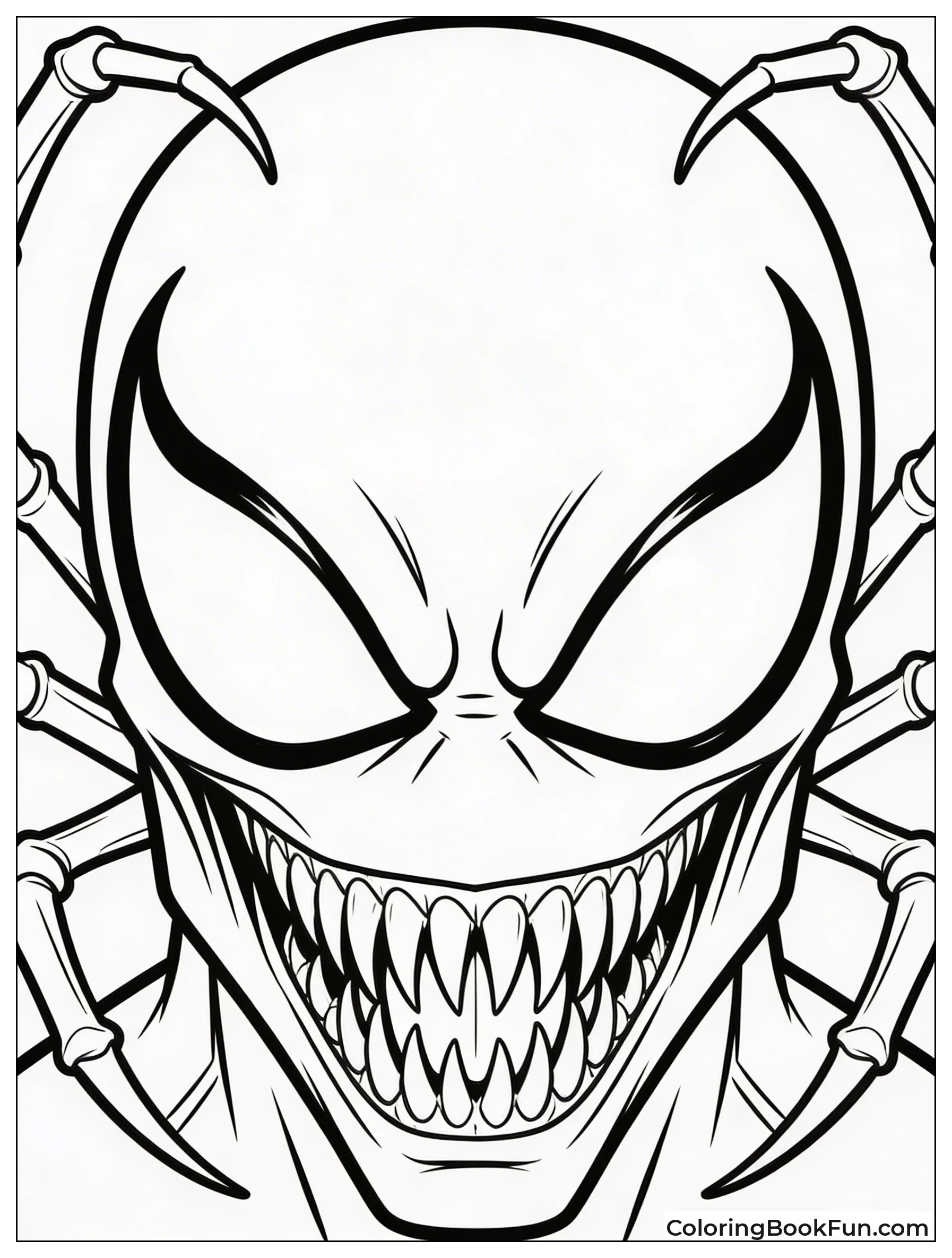 Venom Wears Insect Face