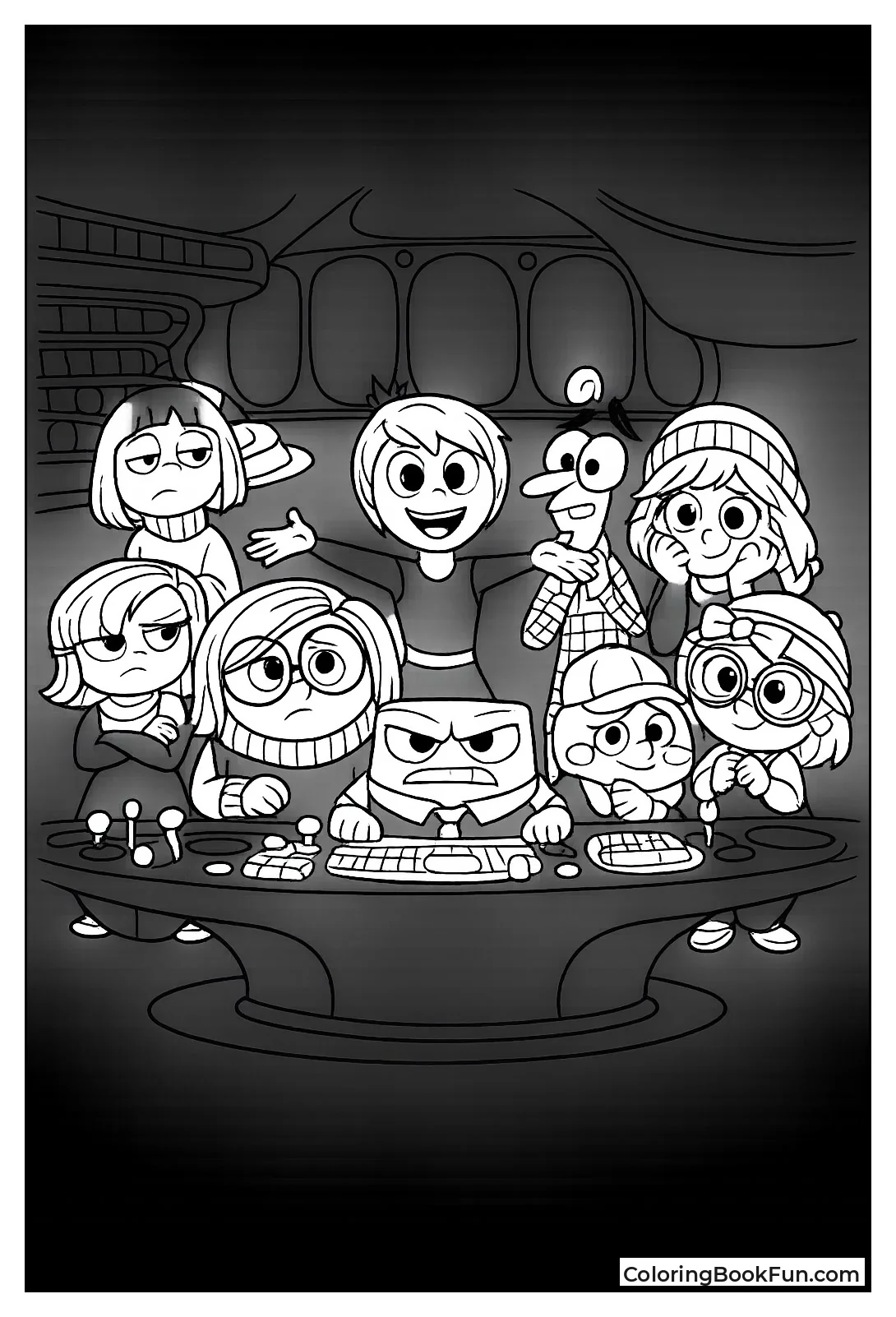 All Emotions Meet in Headquarters