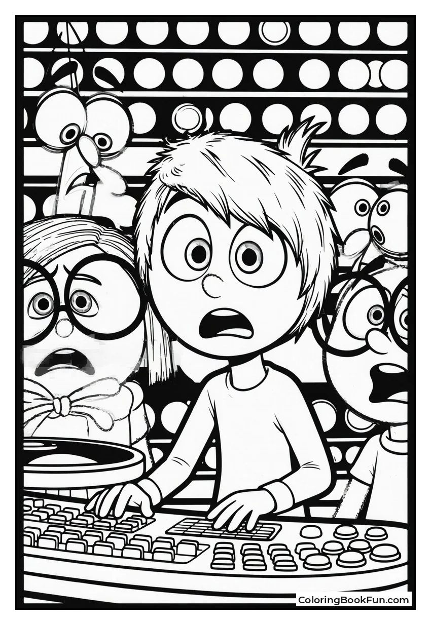 Anxiety Pushes Console Buttons Frantically