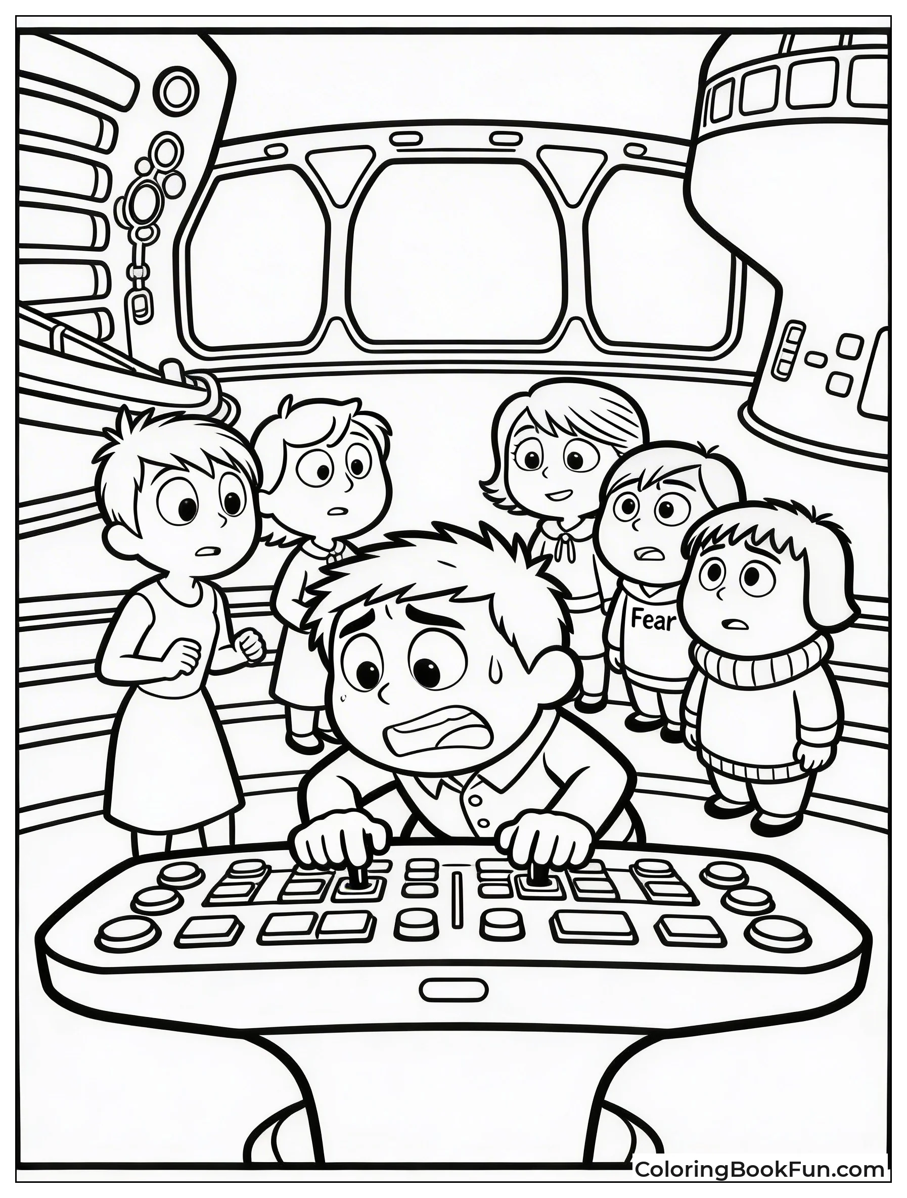 Anxiety Pushes Console Buttons Frantically