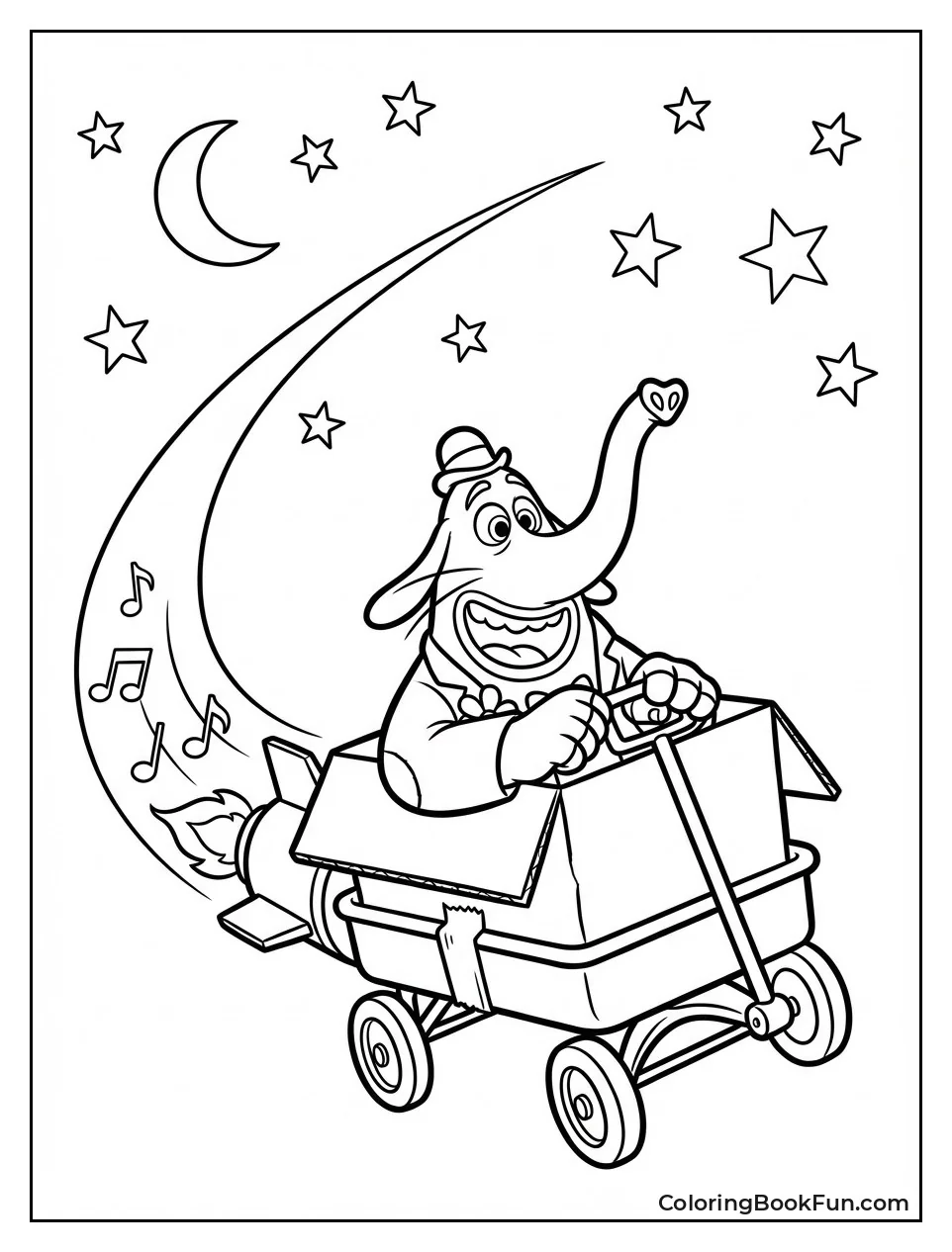 Bing Bong Rockets through Stars