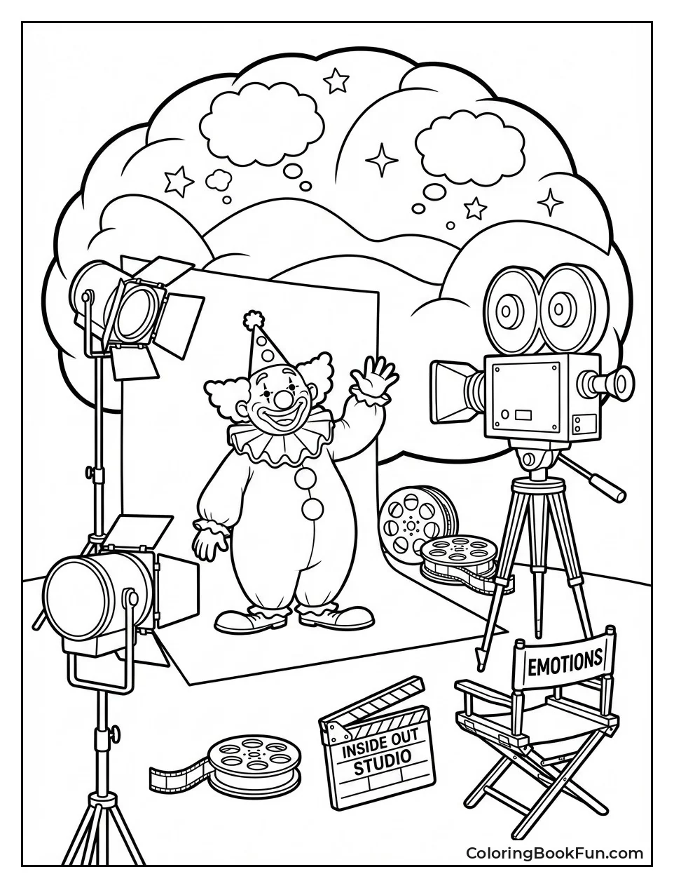 Dream Stage Spotlights Jangles Clown