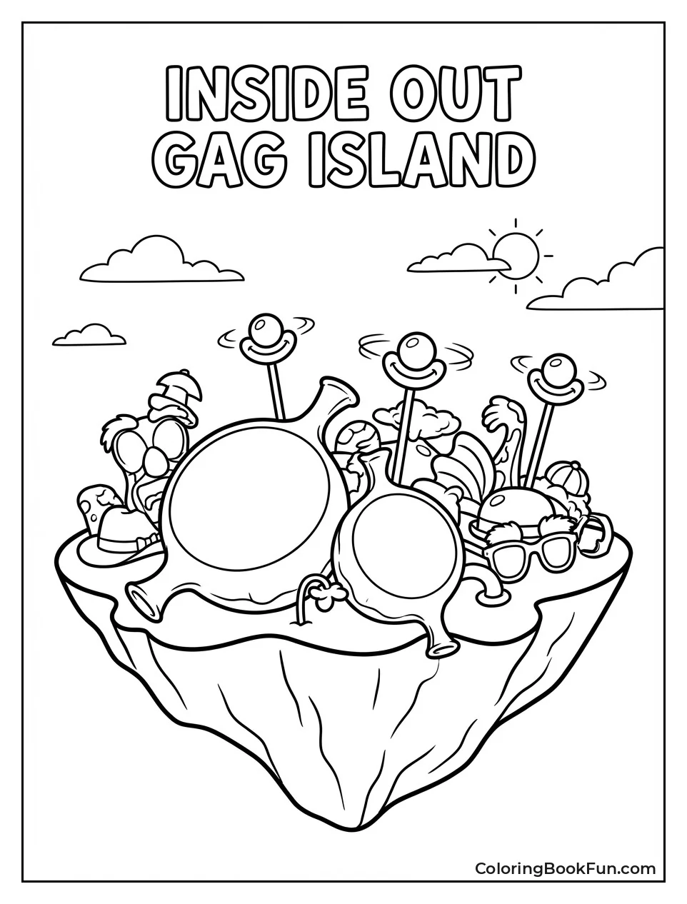 Goofball Island Bursts with Sillies