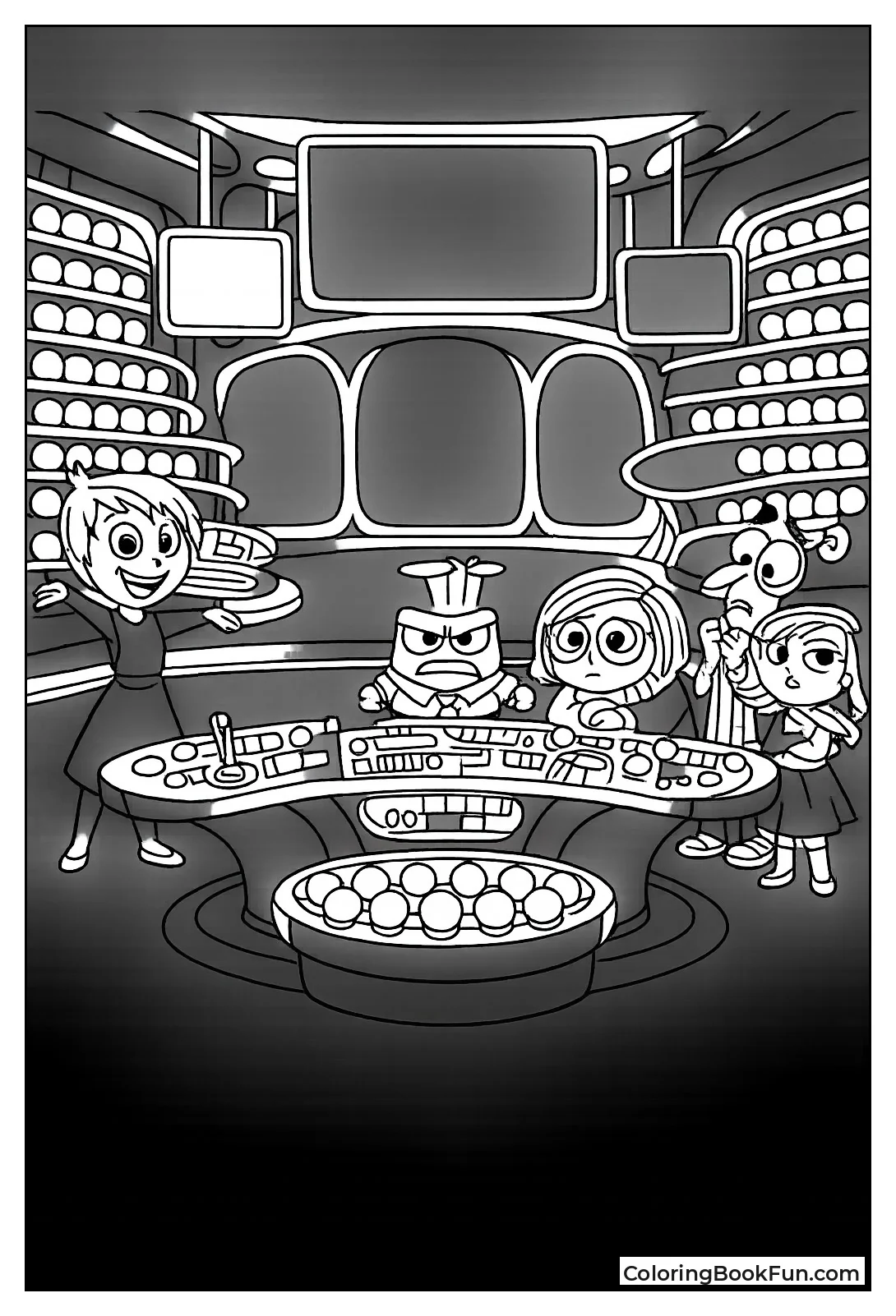 Headquarters Holds Console and Shelves