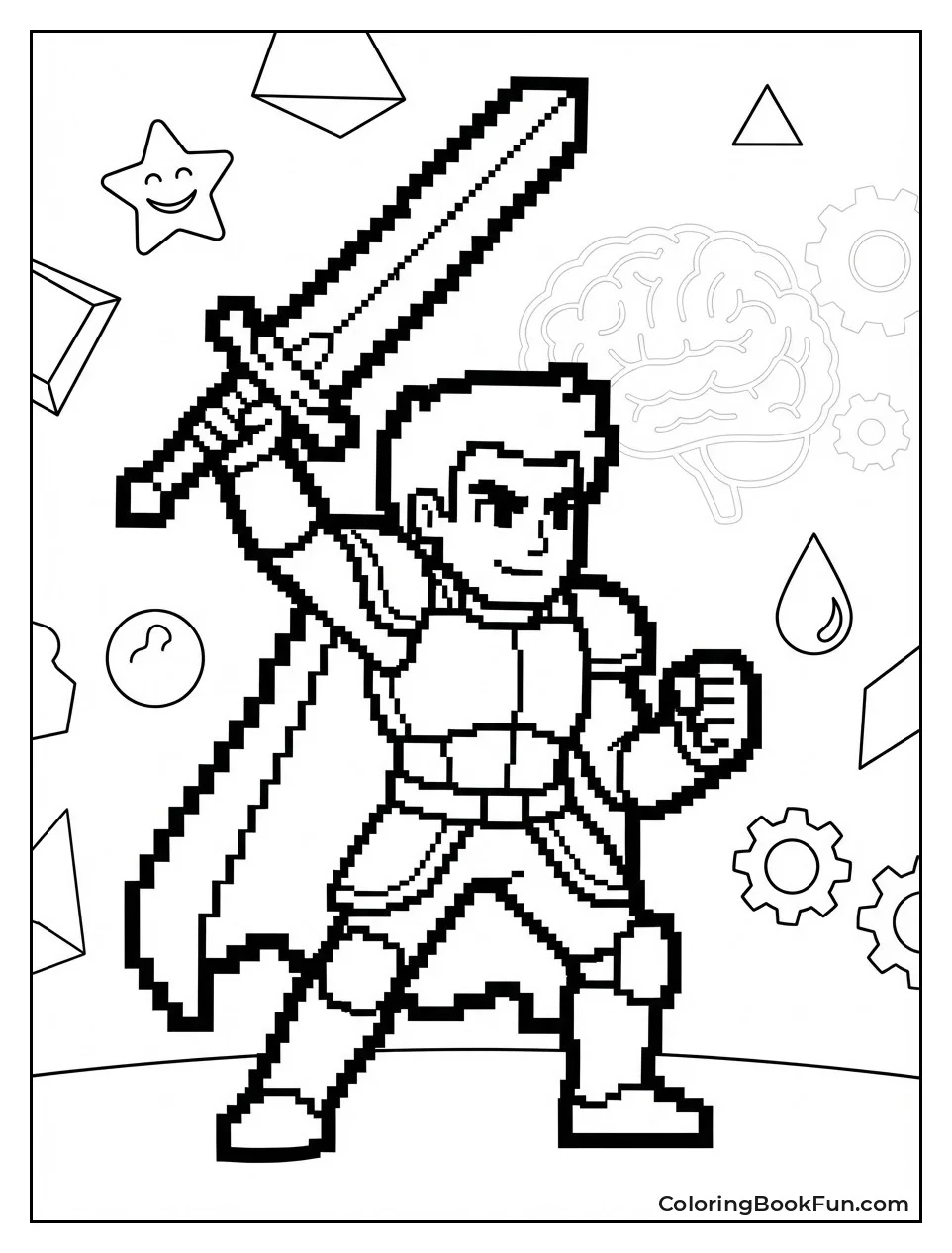 Lance Slashblade Strikes Hero Pose