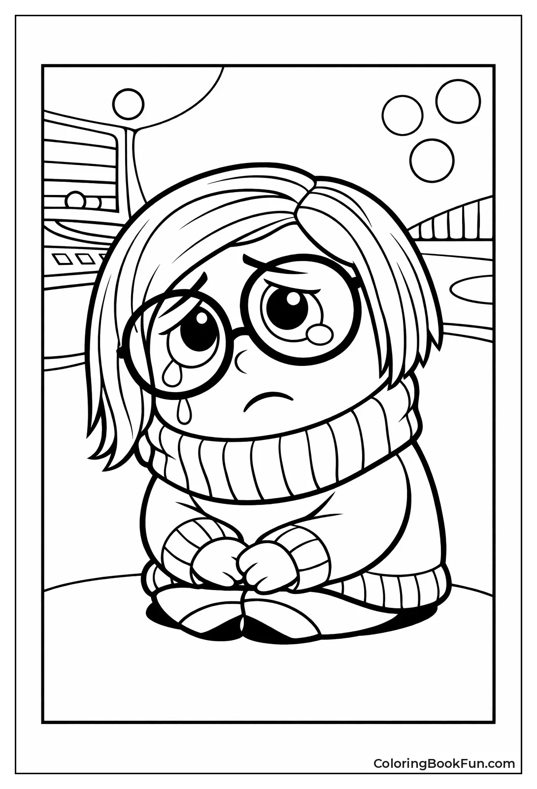 Sadness Sheds Teary Eyed Tears