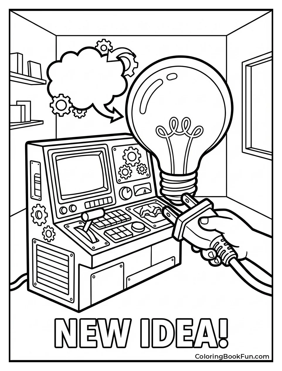Idea Bulb Plugs into Console
