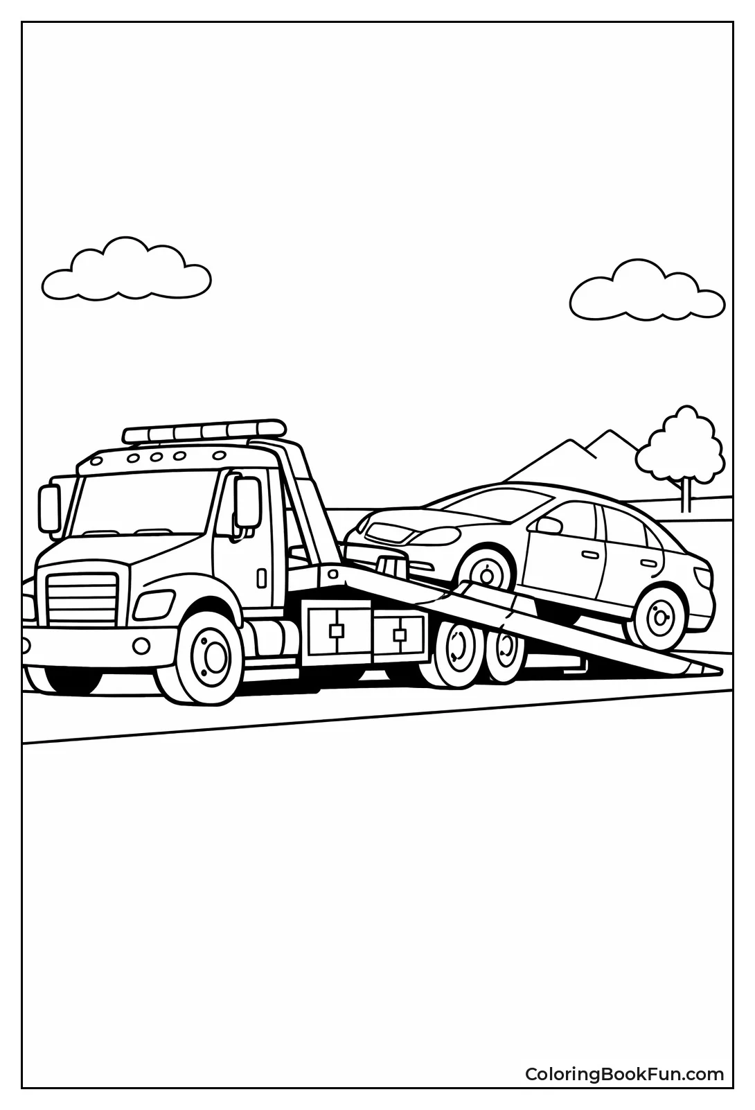 Integrated Wheel Lift Truck