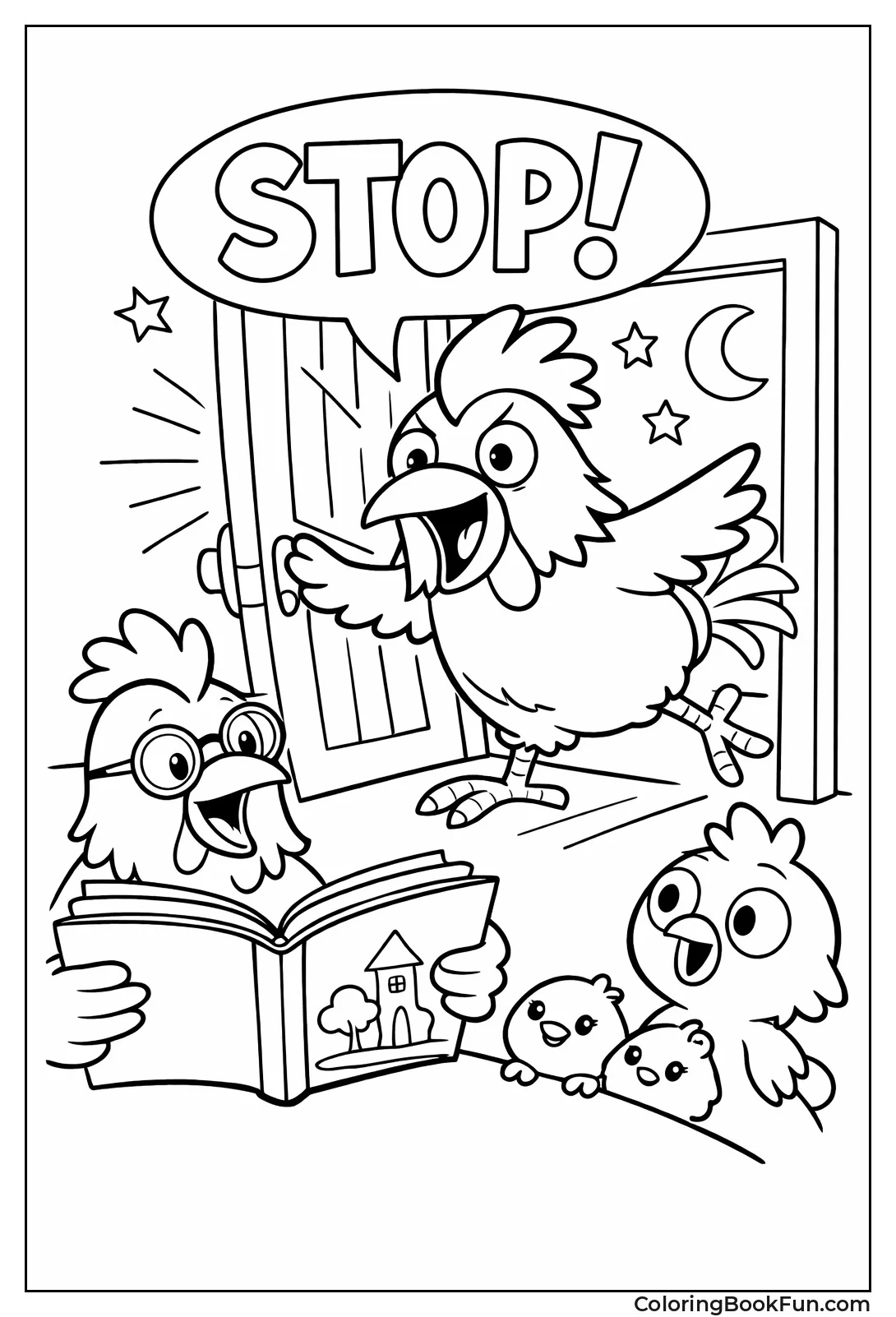 Interrupting Chicken Acts Up