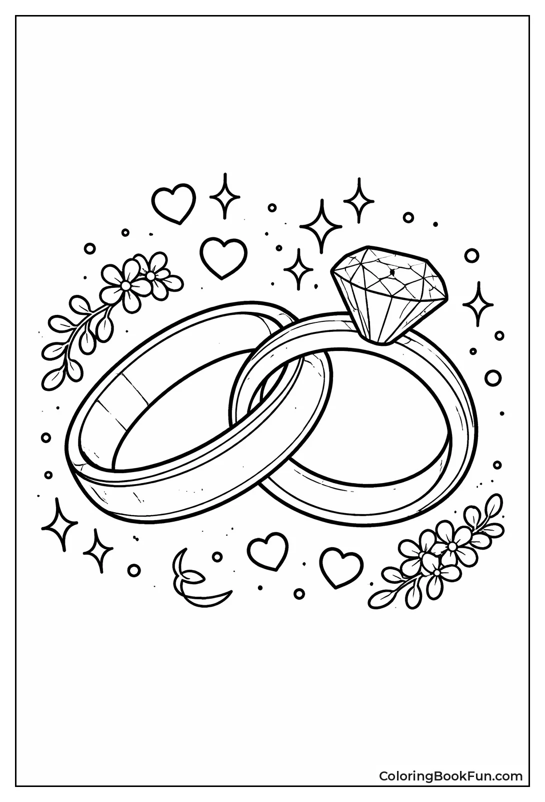 Intertwined Wedding Rings