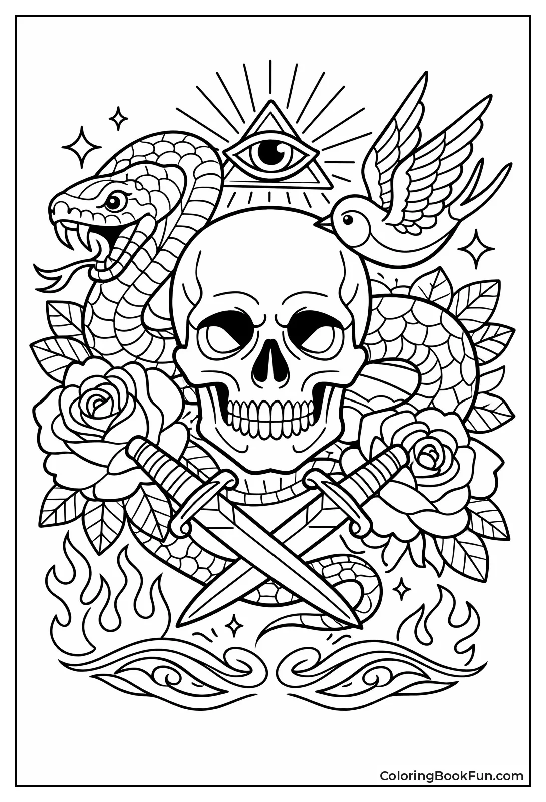 Intricate Adult Tattoo Designs