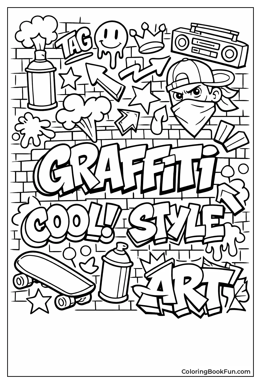 Intricate Graffiti Mandalas