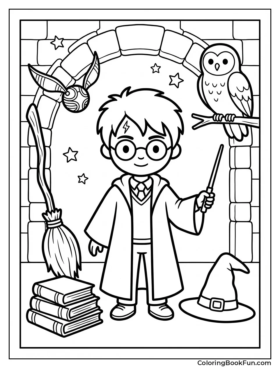 Intricate Harry Potter Patterns