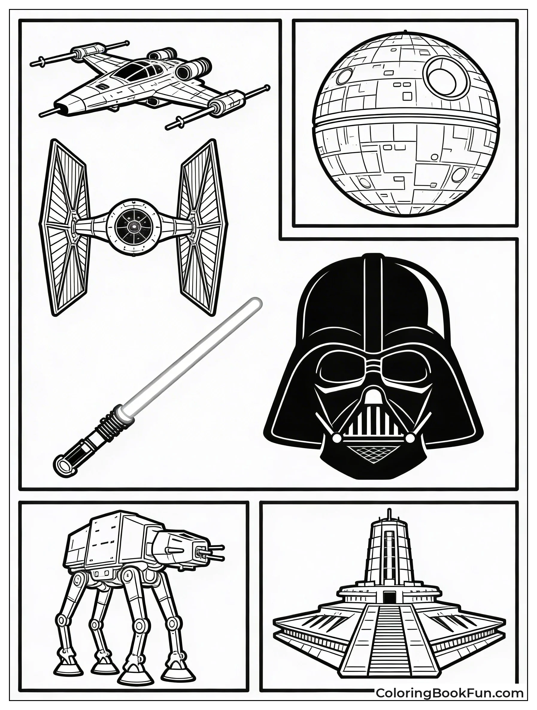 Intricate Star Wars Designs