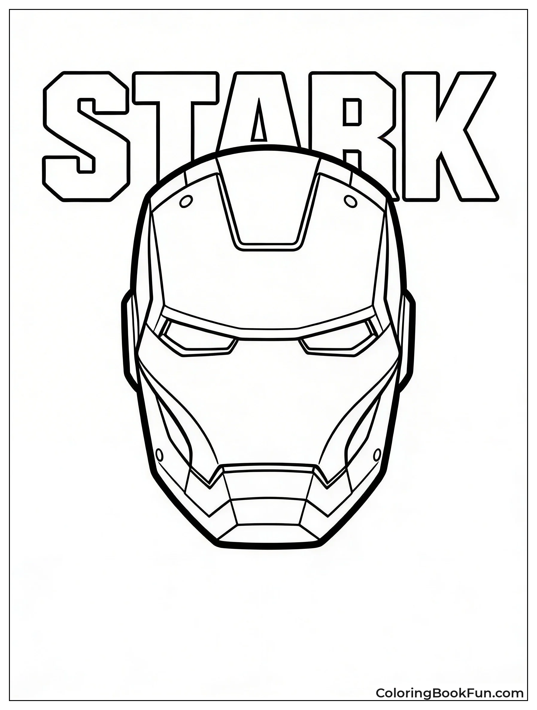 Iron Man Helmet Logo