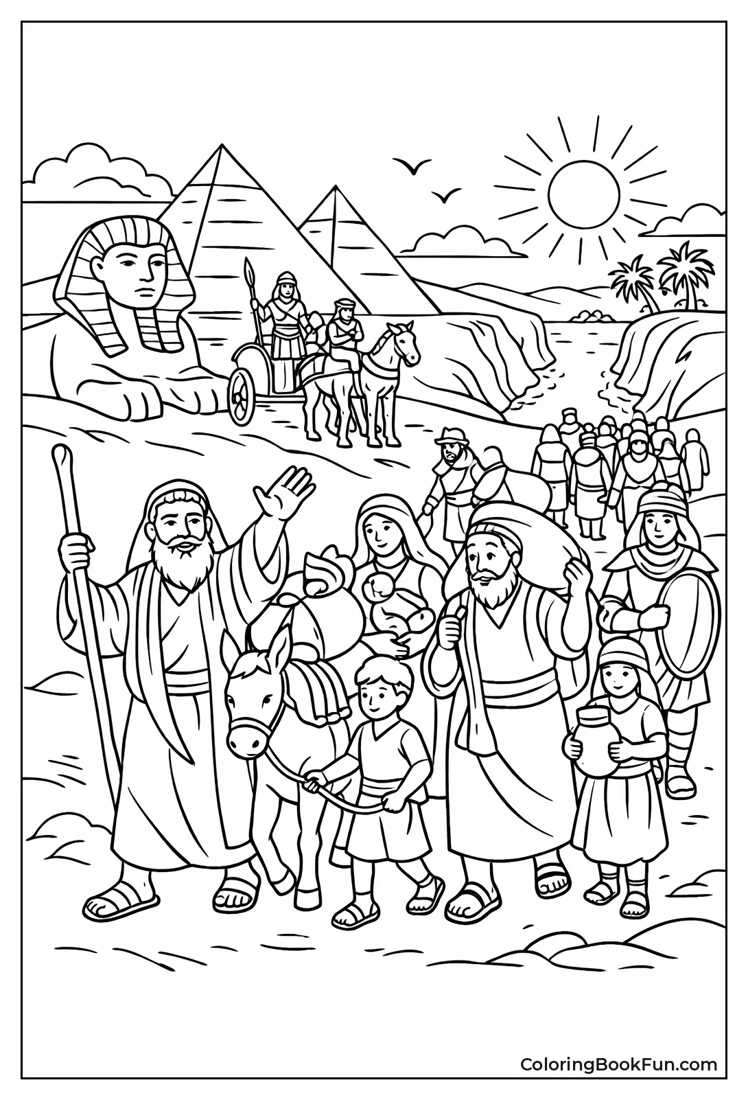 Israelites Leaving Egypt