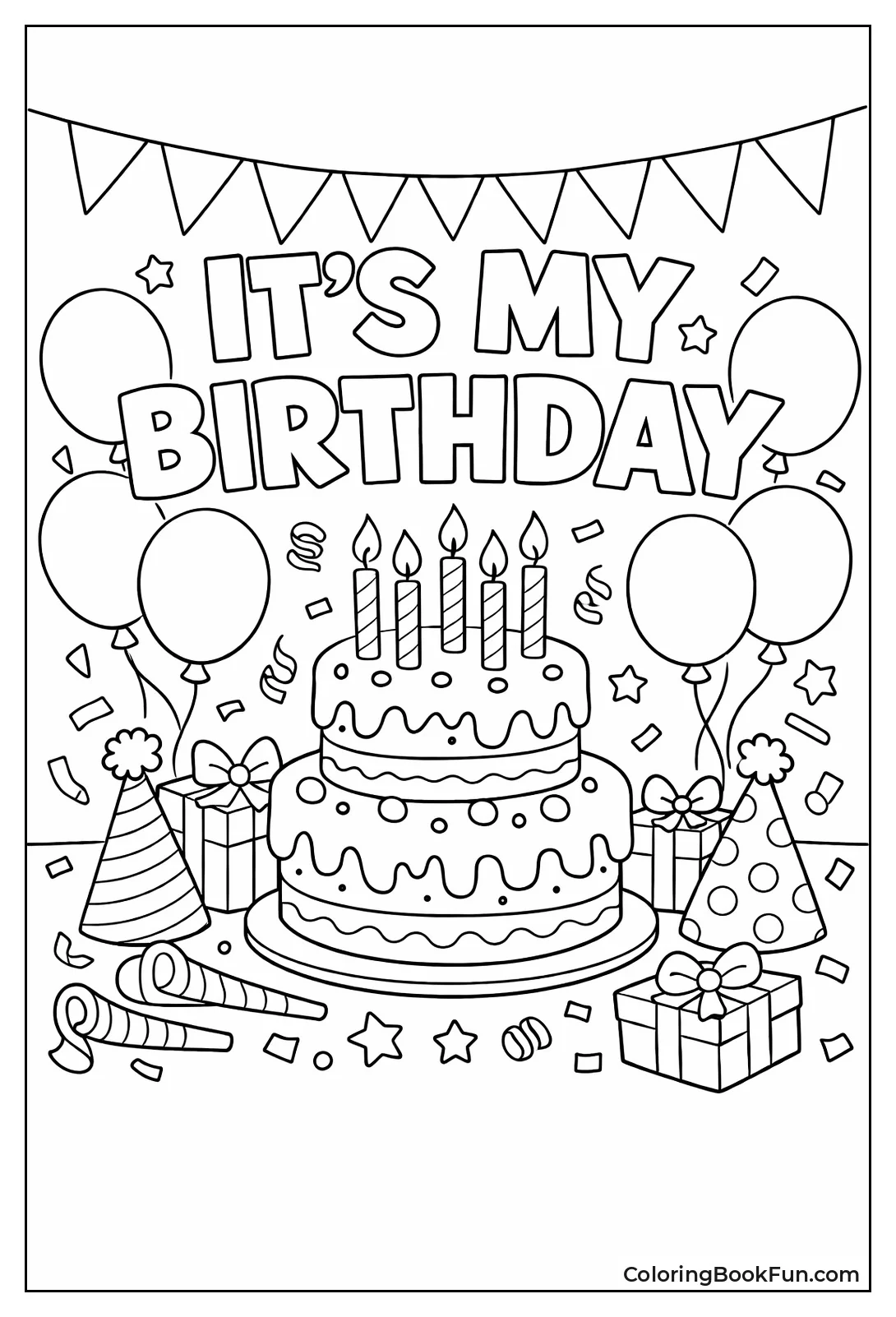 It's My Birthday Balloons