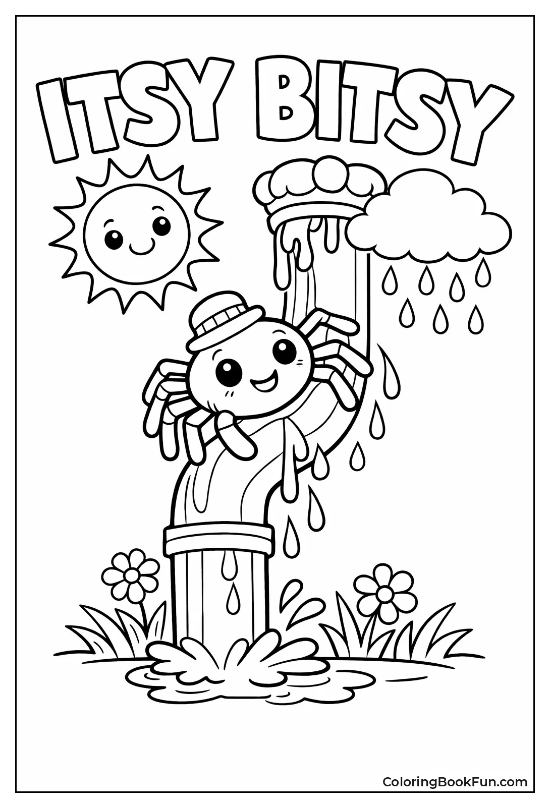 Itsy Spider Climbs Water Spout