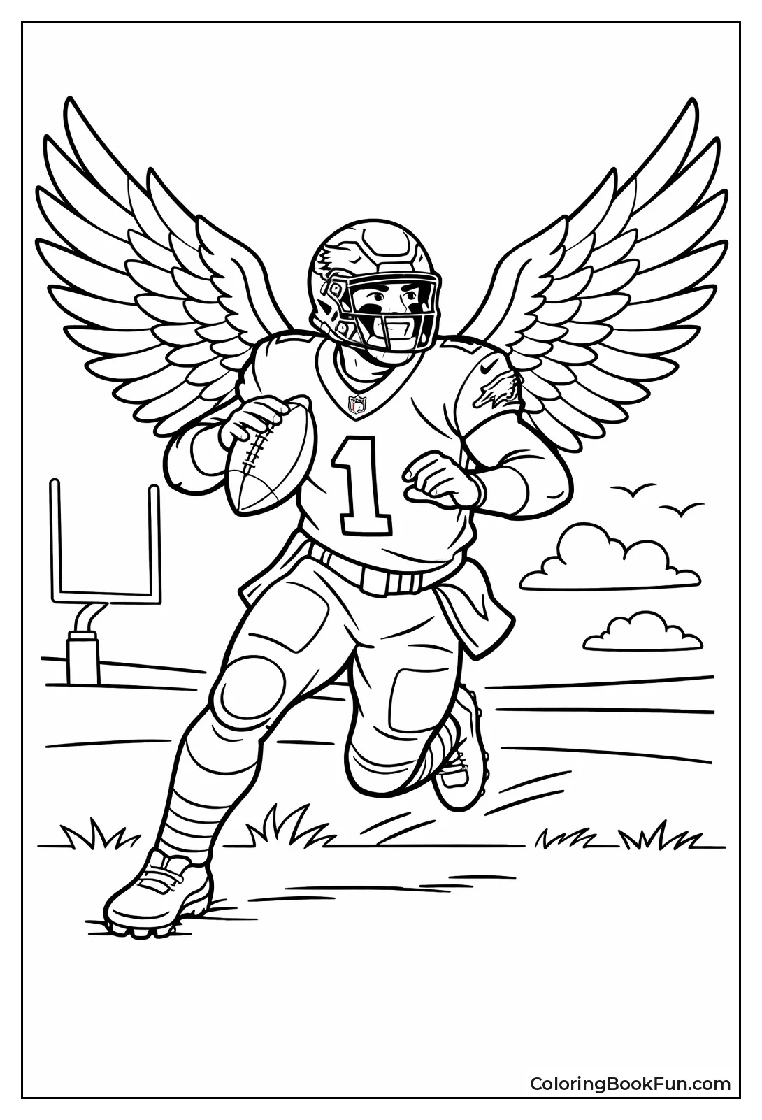 Jalen with Eagle Wings