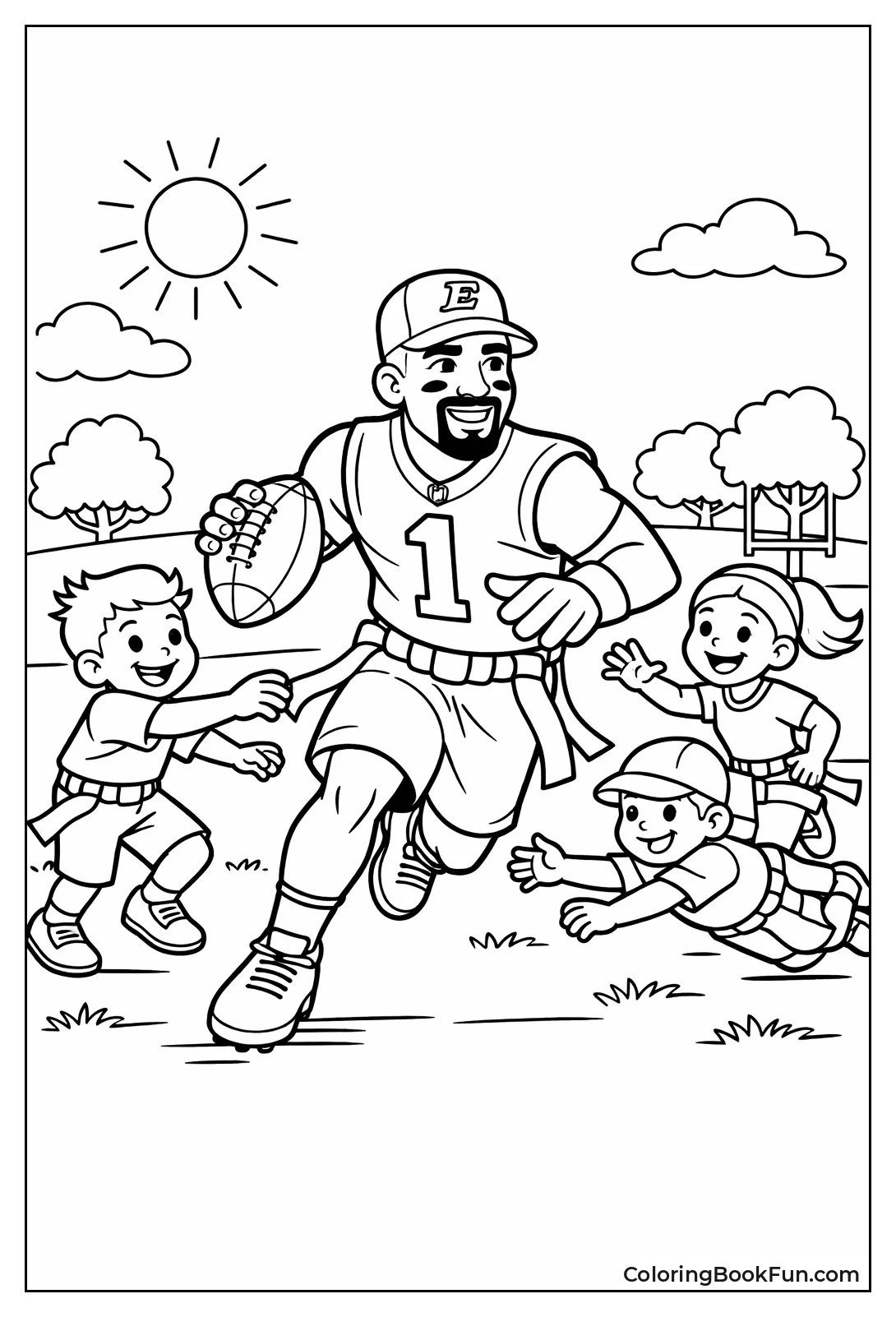 Jalen Plays Flag Football