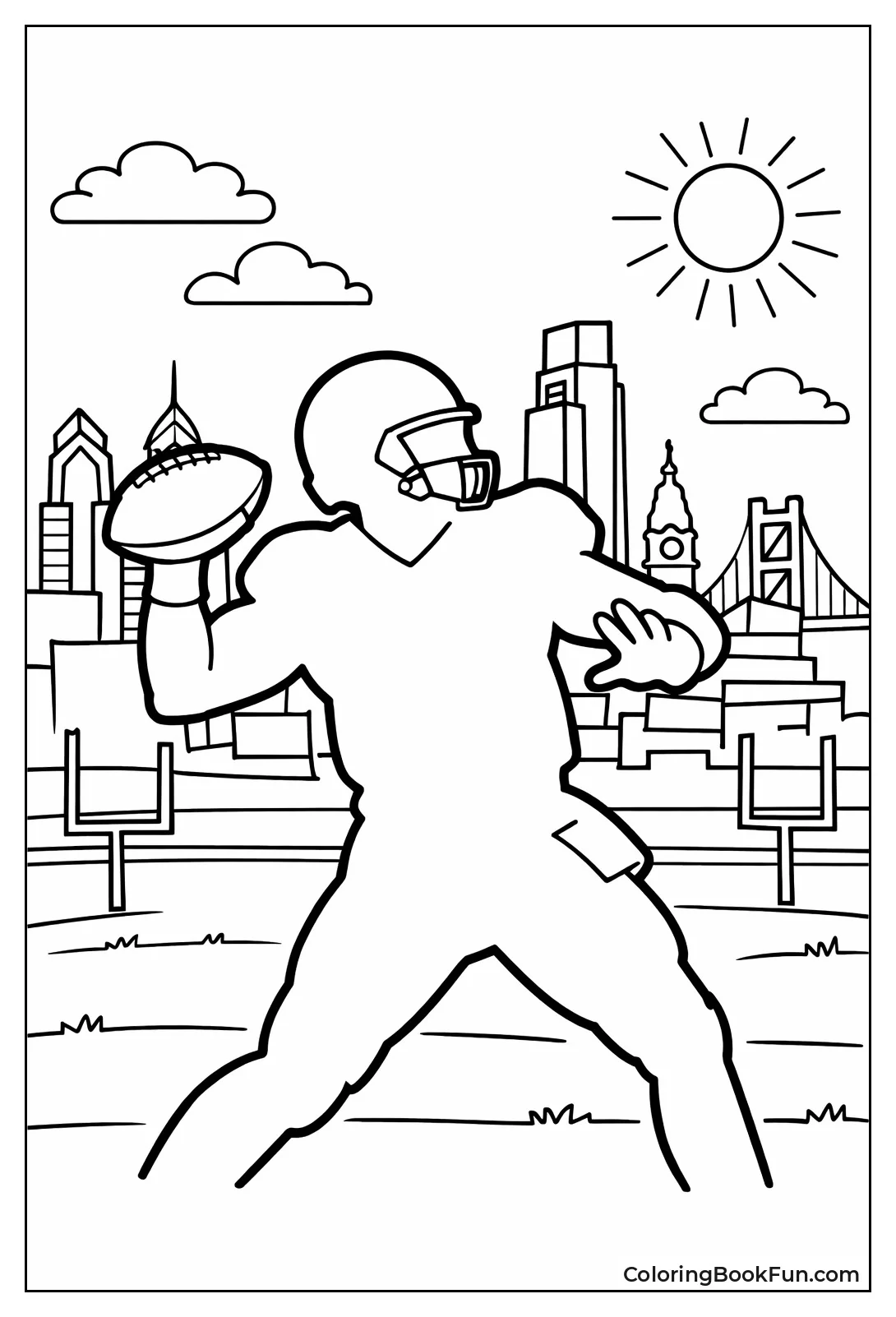 Jalen Throws over Philly Skyline