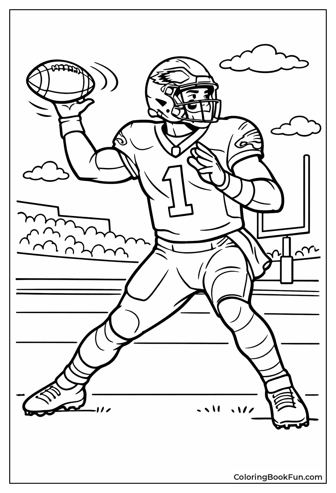 Jalen Throws Perfect Spiral