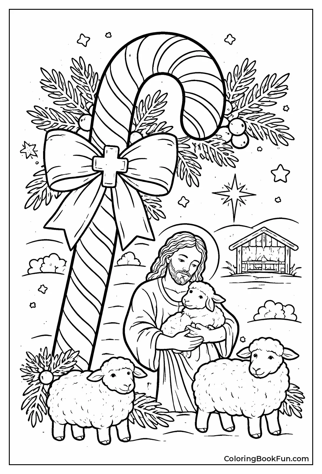 Candy Cane Shepherd Symbol