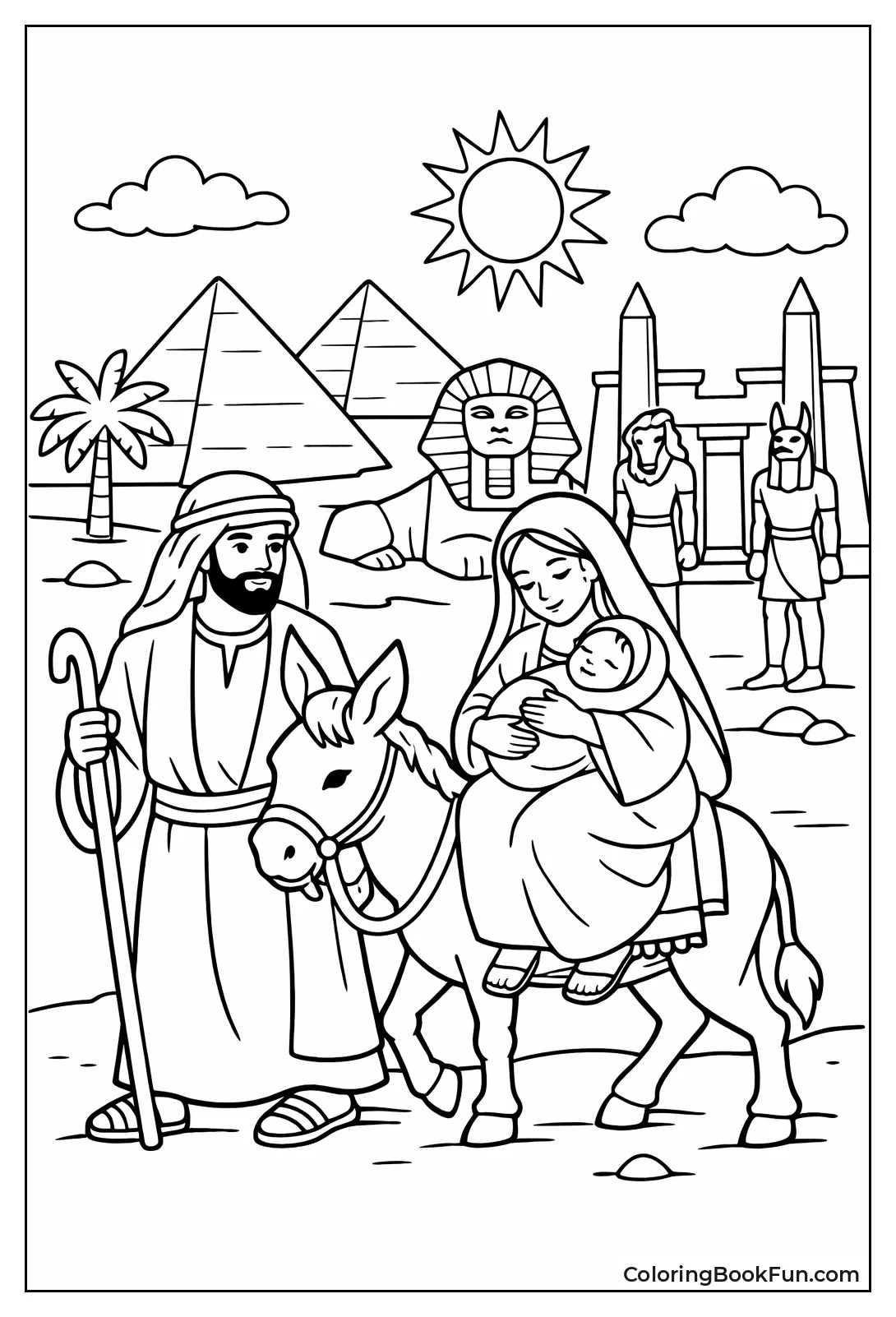 Jesus Flees to Egypt