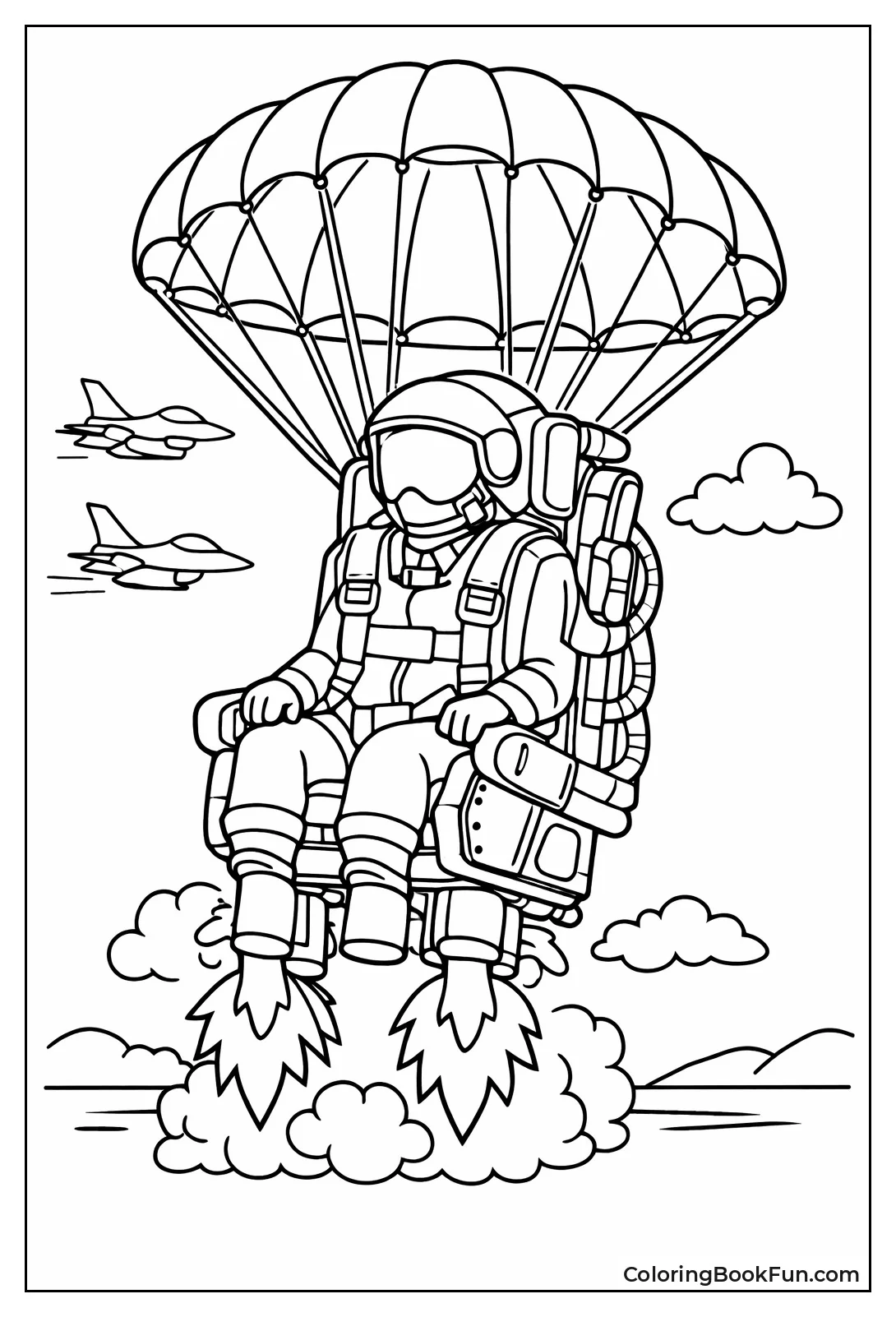 Pilot Ejection Seat Diagram