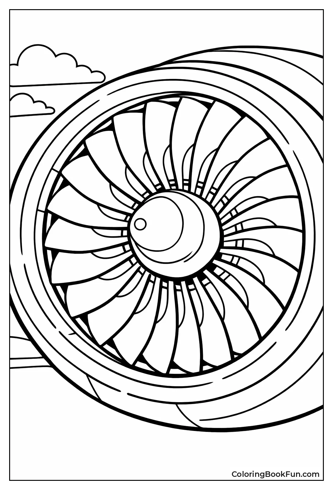 Jet Engine Intake Blades