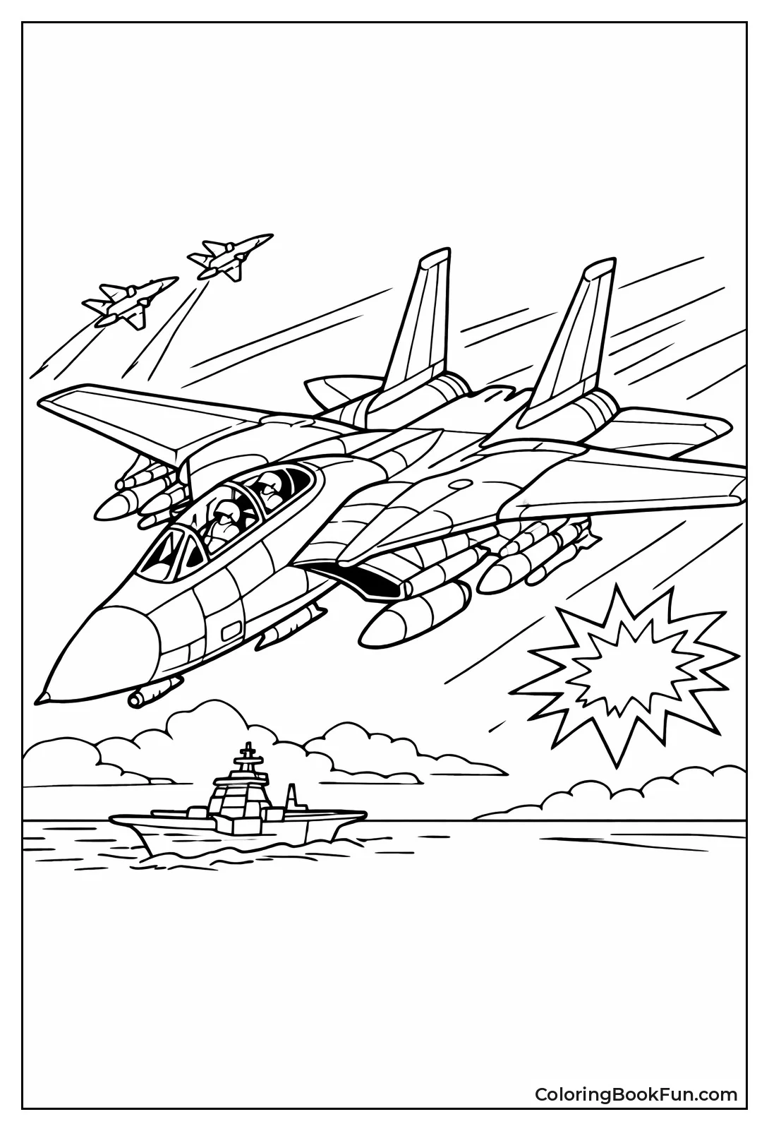 F-14 Swing Wings Extended