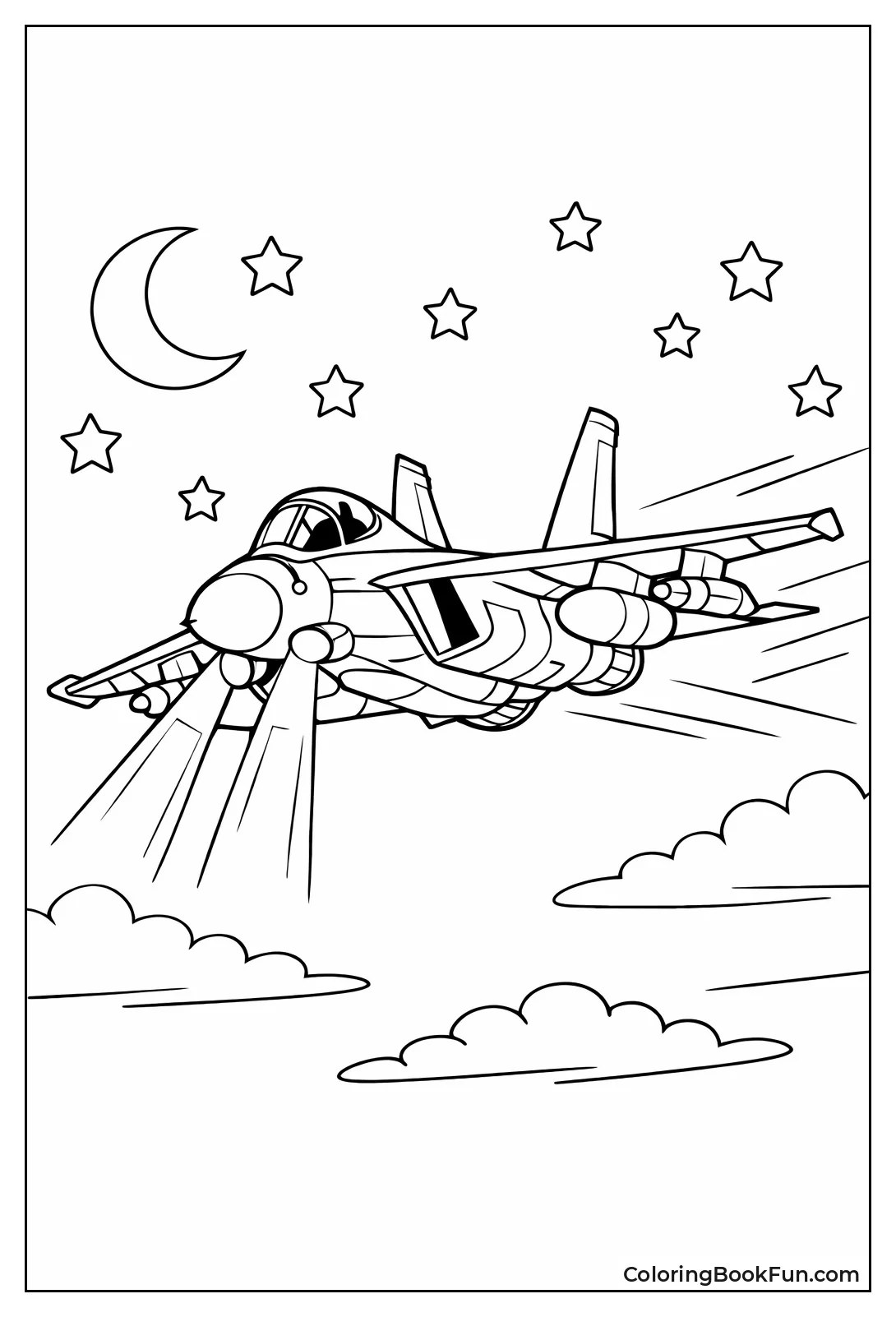 Night Jet Patrol Lights