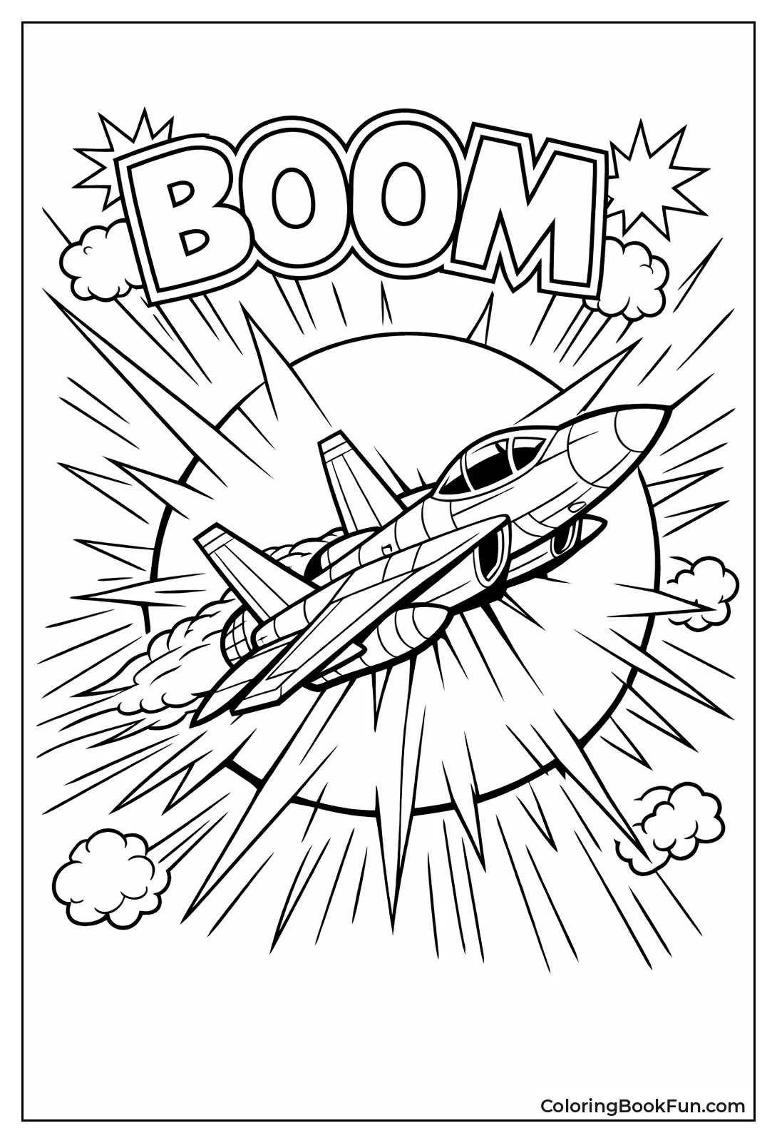 Jet Breaking Sound Barrier