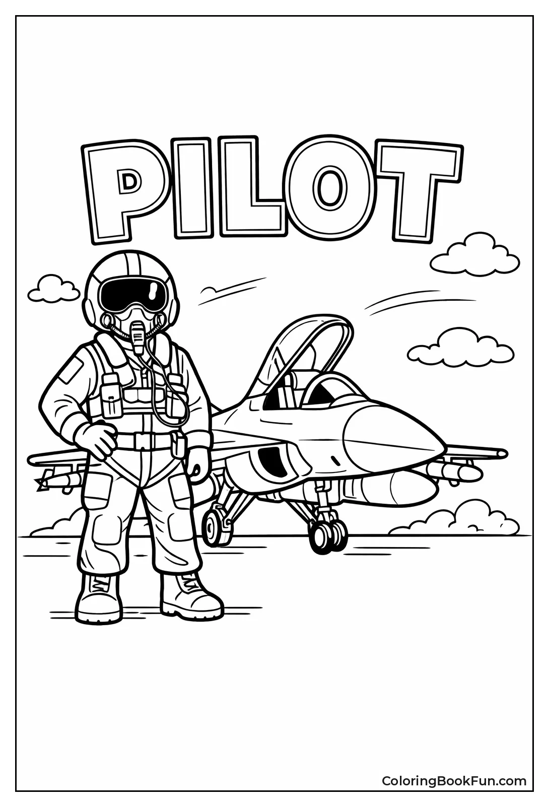 Brave Pilot by Jet