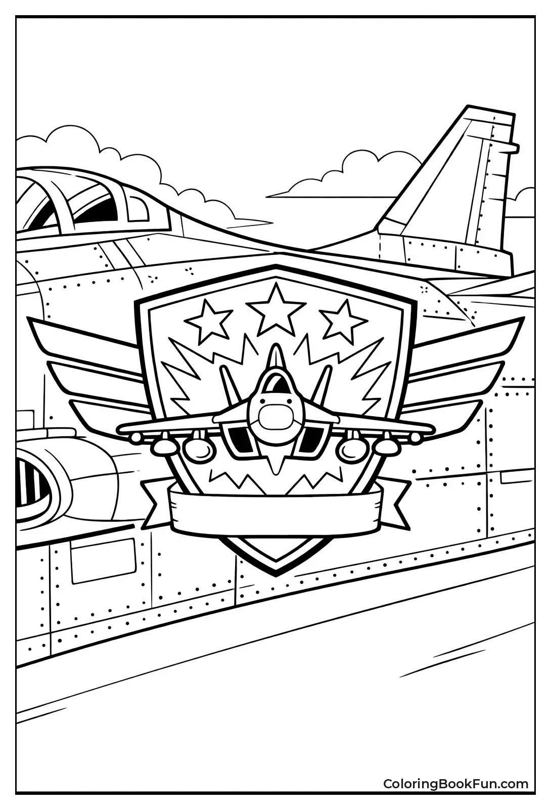 USAF Logo on Fuselage