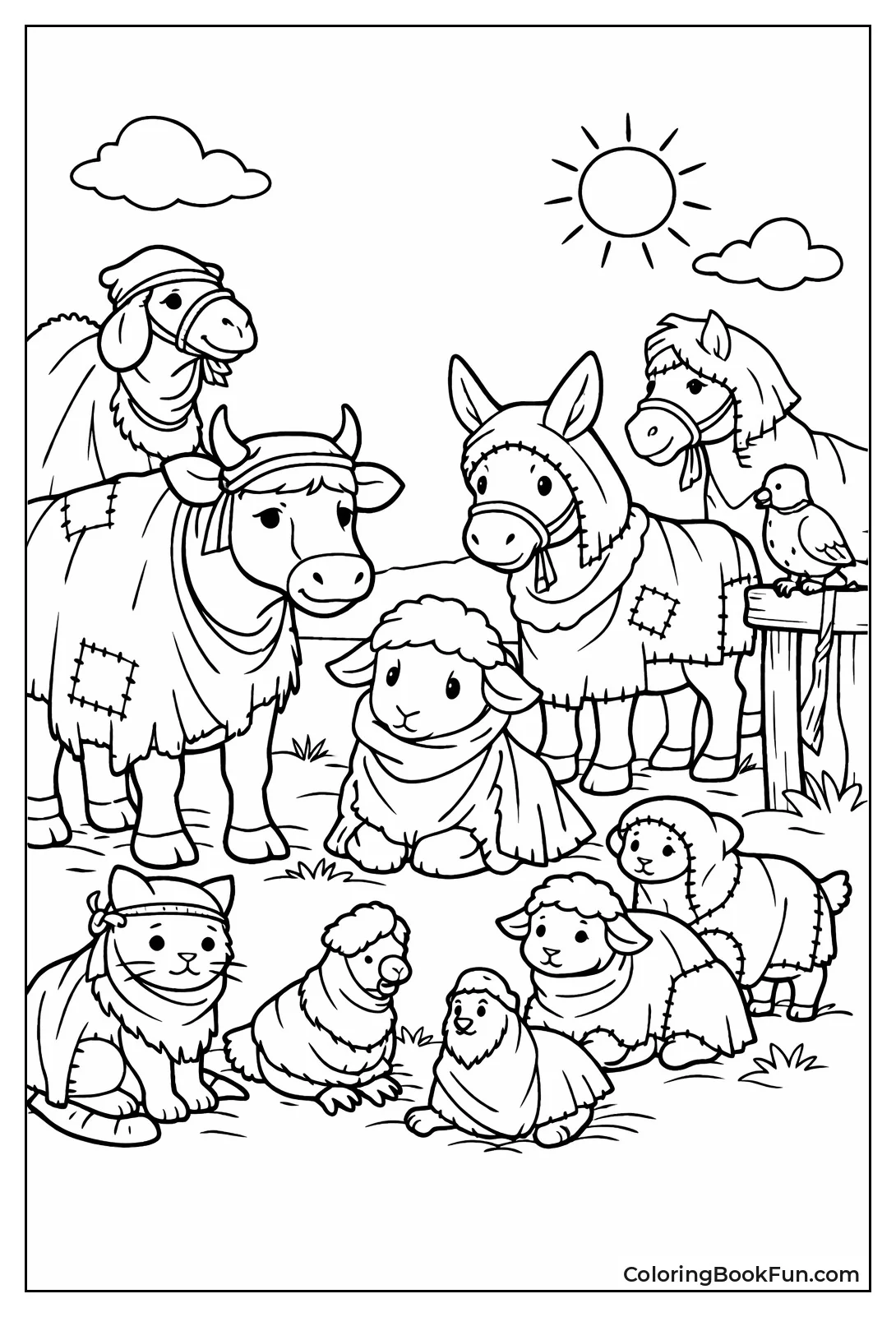 Animals Wear Sackcloth Too