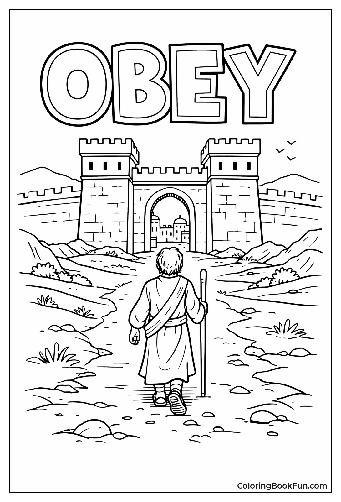 Jonah Walks to Nineveh