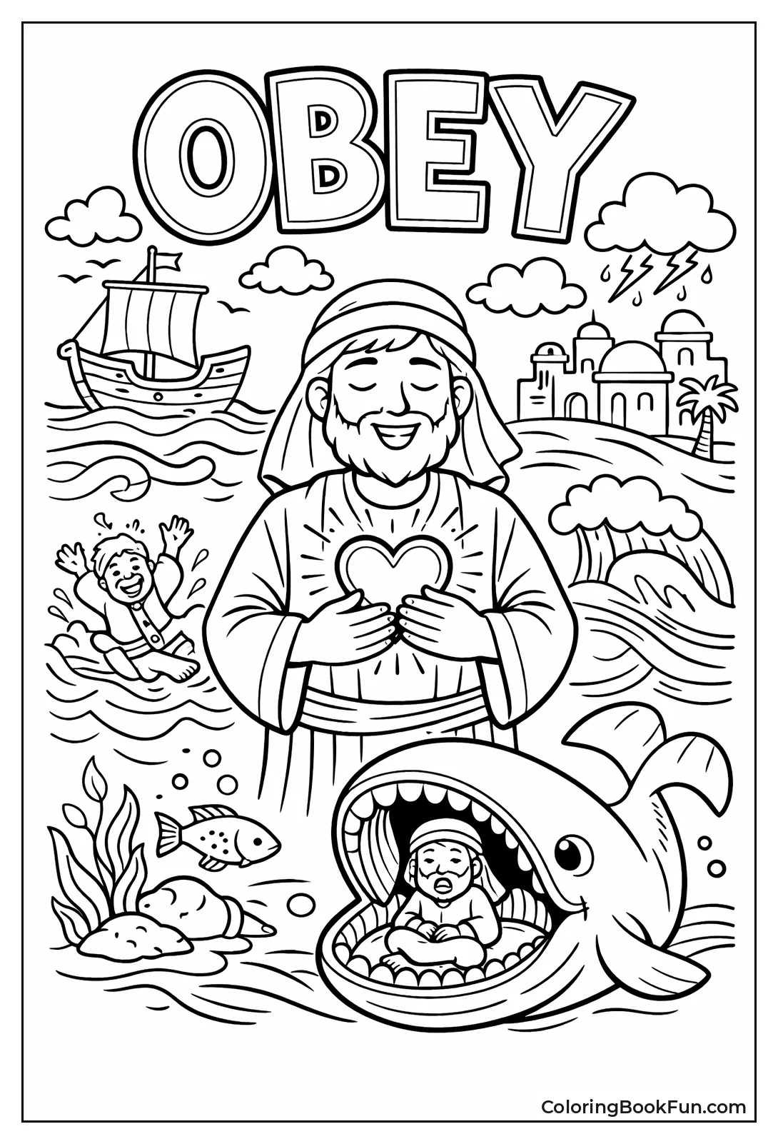 Jonah Learns Obedience